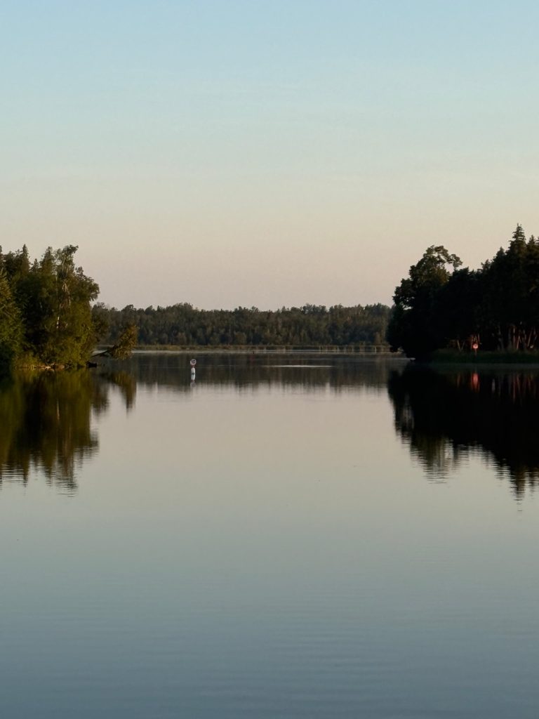 Evening on a Kawartha lake