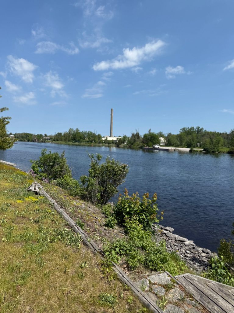 The Otonabee River at Lakefield